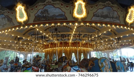 Carousel with lights 