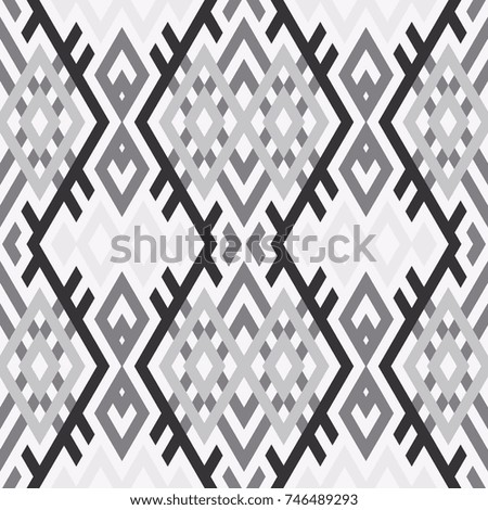 Abstract background in ethnic style. Scandinavian motifs.