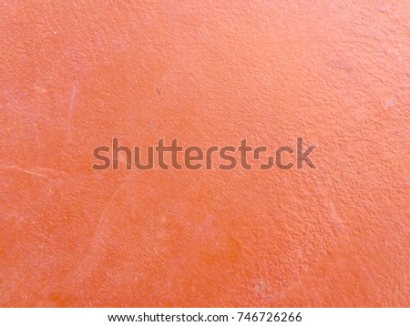 Retro orange concrete floor texture abstract