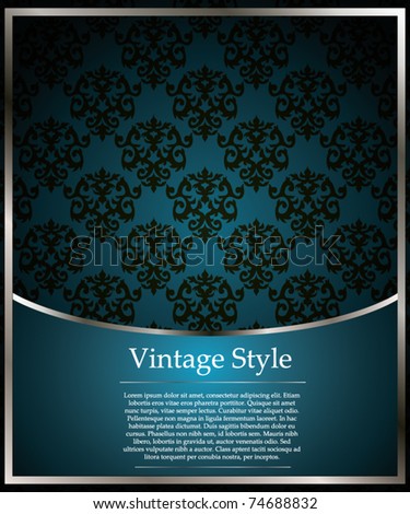 Vintage vector pattern