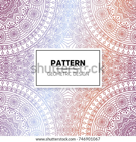 Indian floral luxury ornament pattern.