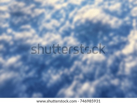 abstract blurred picture cloud using as background and wallpaper