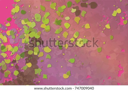 Abstract conceptual geometric blended messy shapes background. Good for web page, graphic design, catalog, texture.