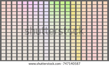 Color palette. Palette of colors. Gray background color shade chart.