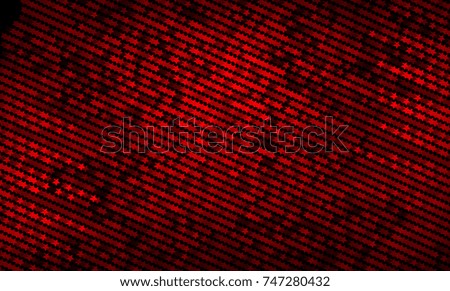 Abstract background with red stars. Halftone effect. Vector clip art