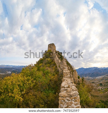 China Great Wall autumn