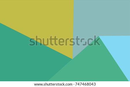 Light Blue, Green vector triangle mosaic background. Colorful abstract illustration with gradient. A new texture for your design.