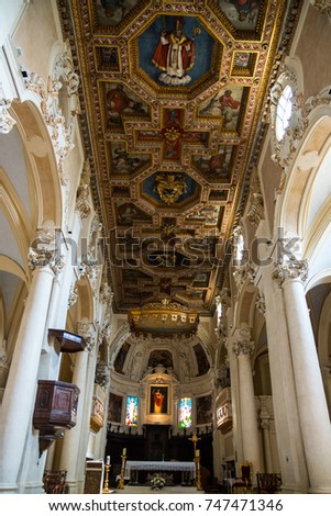 The cathedral of Recanati, Macerata, Marche, Italy