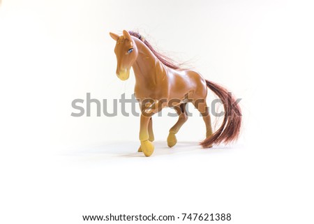 plastic toy horse