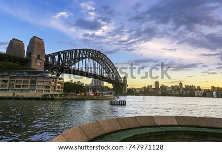 Harbour bridge sydney, Australia