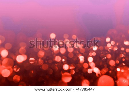 Abstract vintage pink blurred lights bokeh background, valentines day background