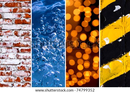 collection of diverse textures for your background