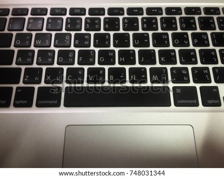 Notebook Keyboard and keypad