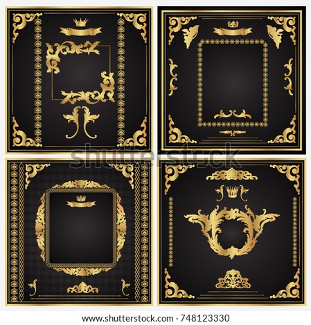 Set of golden vector frames 