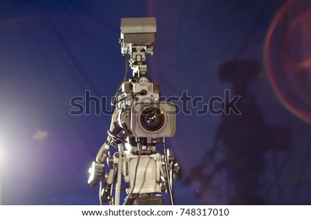 digital camera in broadcast process