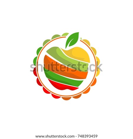 Food Healthy Logo vector