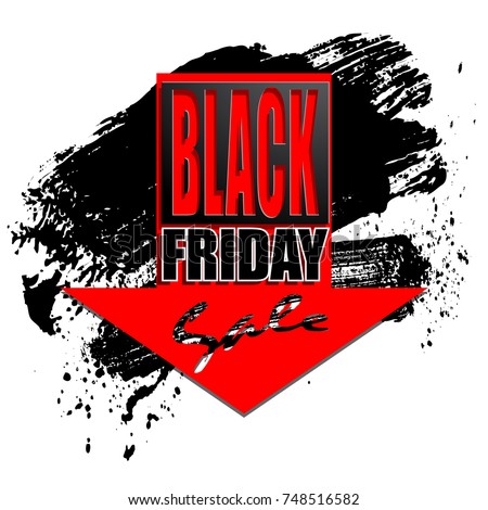 black friday sale background, illustration clip-art