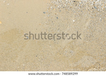 Beach sand close up surface texture horizontal detail