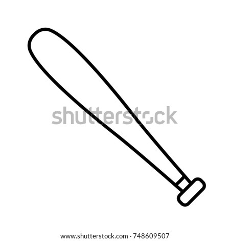 Baseball bat symbol