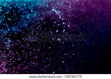 Abstract Dust bokeh Background