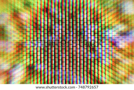Abstract Background Blur Focus Pixel from Screen