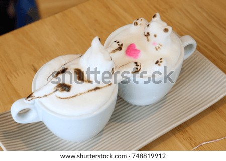 cat cafe 3D cute