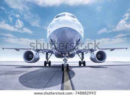 waiting for take off Royalty-Free Stock Photo #748882993