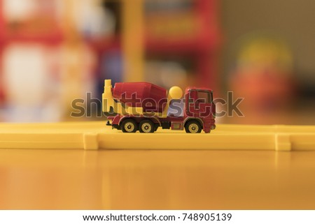 children's machine concrete truck