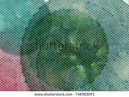 Abstract background. Spotted halftone effect. Raster clip art.