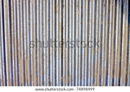 Industrial Old Metal Wall