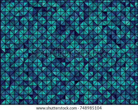 Low poly mosaic background. Template design, list, front page, brochure layout, banner, idea, cover, print, flyer, book, blank, card, ad, sign, sheet. Raster clip art.