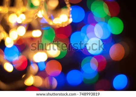 light glitter vintage  background,bokeh background,defocused .Happy Birthday,Valentine day ,Christmas lights