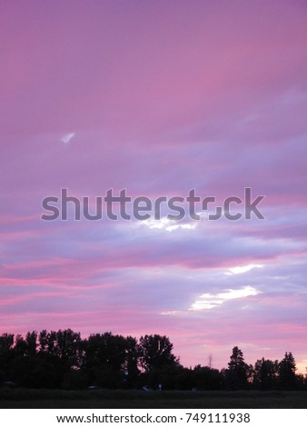 Pink Skies at Night - July 2/17 Arden, MB There is nothing like the prairie sunsets in Arden MB where spectacular, brilliant colors grace the sky each morning and evening. Such beauty!