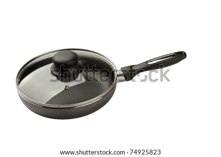 Frying pan isolated on a white background