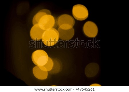 Camera Blur Effect of Light Photo 
