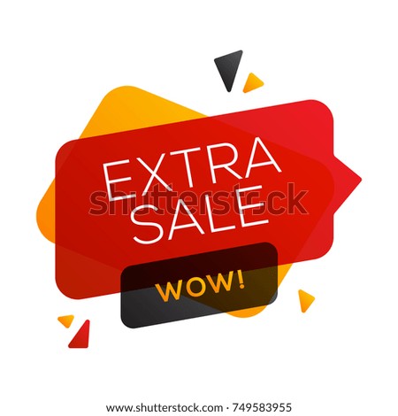 Black friday sale banner design template. End of season discounts vector illustration.