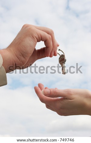 Handing over keys