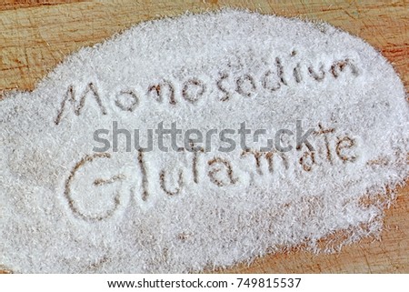 monosodium glutamate seasoming pwder