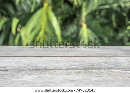 Close up soft wood table floor with natural pattern texture. Empty template  wood board can be used as background for display or montage your top view products.