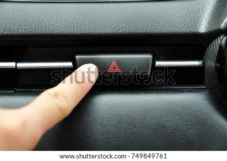 emergency button in car