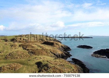 Cliffs on the Coast of west Cork, Ireland