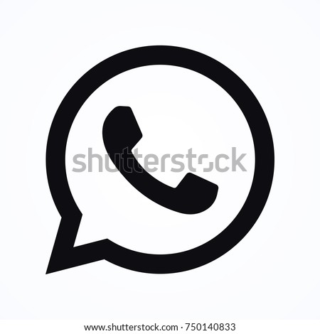 phone talk icon Royalty-Free Stock Photo #750140833