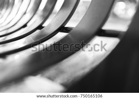 Black And White Image Abstract Lines Royalty-Free Stock Photo #750165106