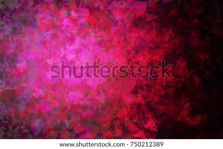 Red background
