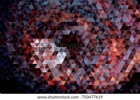 Mosaic background.  Geometric low polygonal illustration. Design element for book covers, presentations layouts, title backgrounds. Vector clip art.