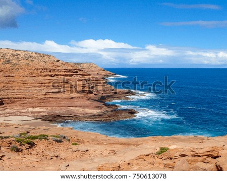 A rugged coastline in Australia