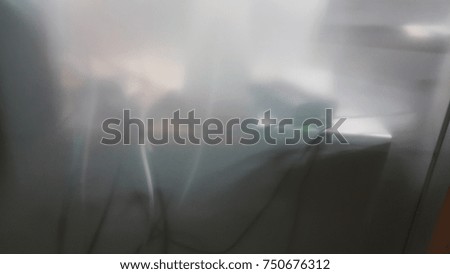 Frosted glass in office , texture