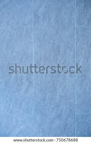 blue cement plaster wall or floor with line background and texture