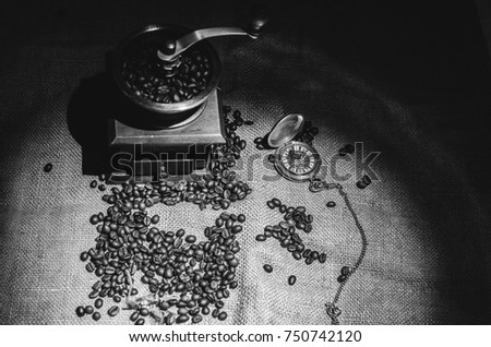 grinder coffee background