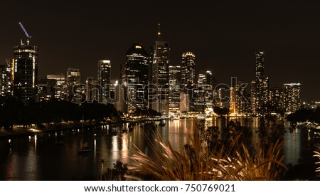 Brisbane night view